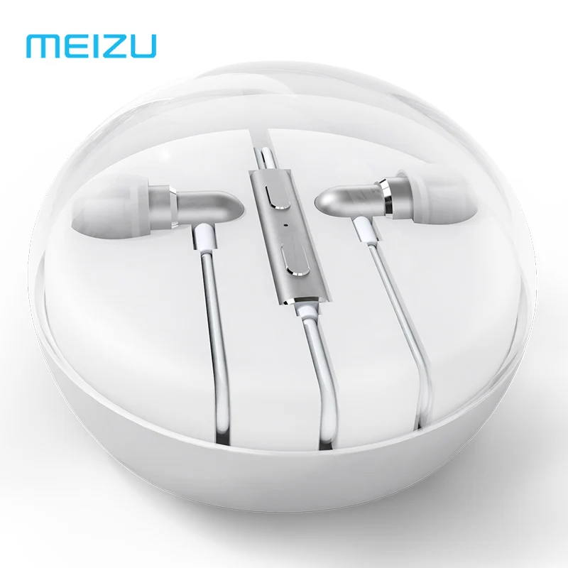  Original Brand Meizu EP31 HiFi 2.0 In-Ear Earphone Earbuds with Microphone Metal Texture Design Super Bass Headset 