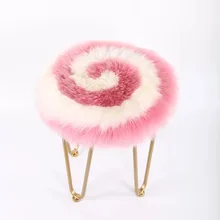 MUZZI ковер из натуральной овчины, ворсистая овечья кожа, меховой ковер для домашнего декора, белый мех, покрывало для дивана, одеяло