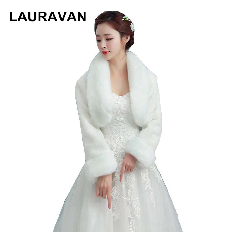 long sleeve wedding wrap