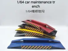 1/64 1/43 1/24 1/18 garage car Maintenance trench props sides bridge model Lift service pit