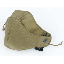 Envío Gratis TMC ajustable Cordura cubierta de media cara equipo de protección táctico cubierta de camuflaje de bosque