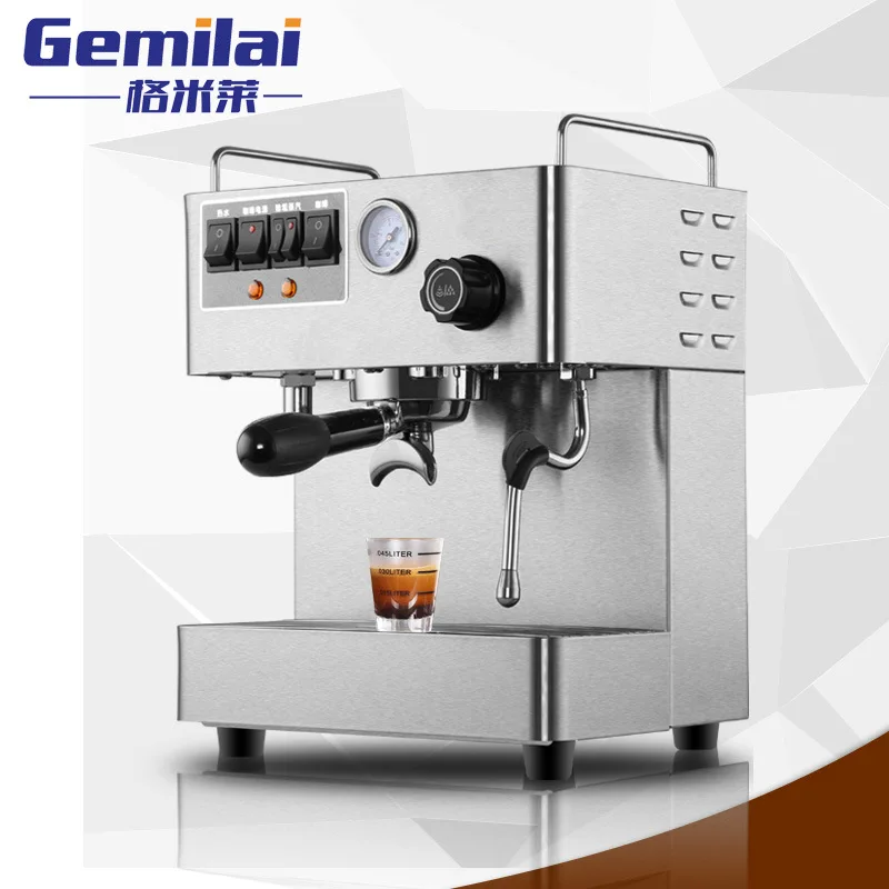 ALDXC7-CRM3012,Italian semi-automatic coffee machine home commercial pump pressure stainless steel coffee machine steam net