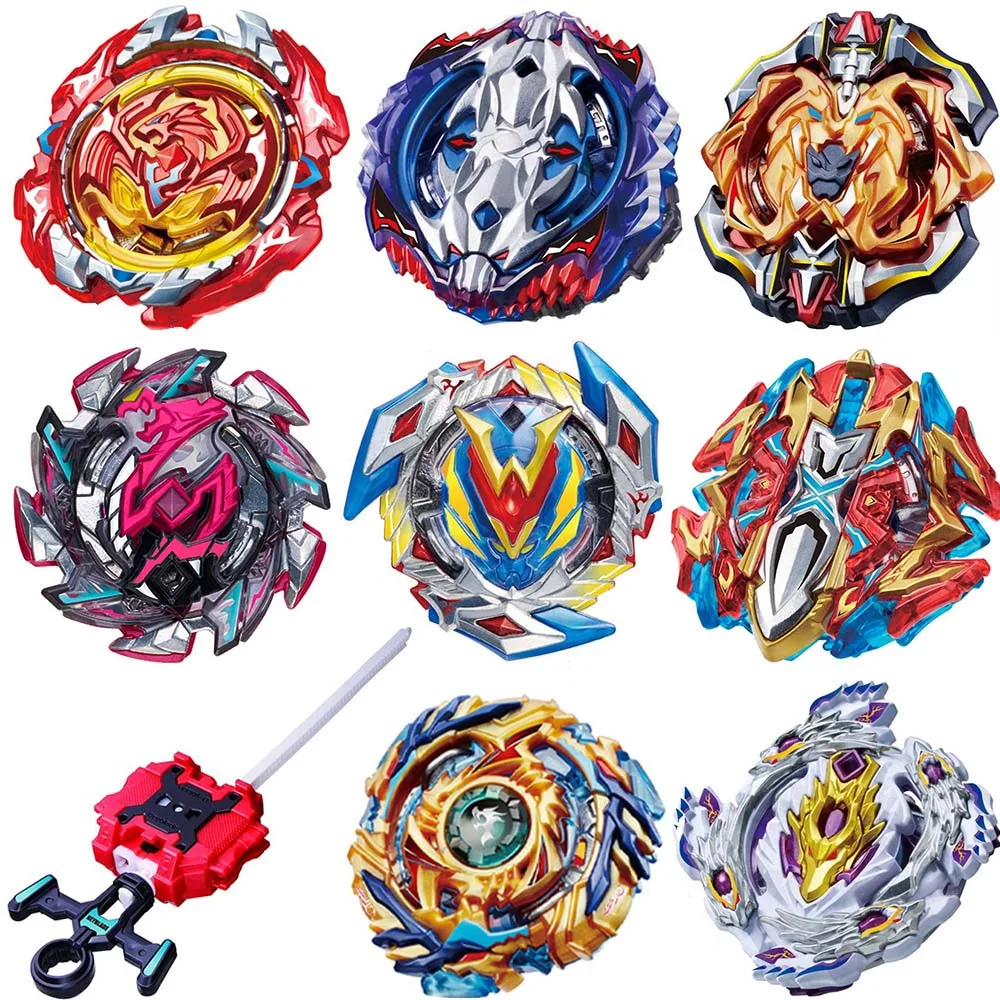 Забавный B-100 Beyblade burst стартер Bey Blade Лезвия Металл fusion bayblade с пусковым устройством высокая производительность battling top