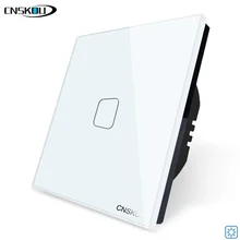 Cnskou EU Standard 1Gang Dimmer Sensor Touch switch ,Wall Light Switch Dimmable Switch, Crystal Glass Panel Sensor Switch цена Cnskou EU Standard 1Gang Dimmer Sensor Touch switch ,Wall Light Switch Dimmable Switch, Crystal Glass Panel Sensor Switch цены онлайн