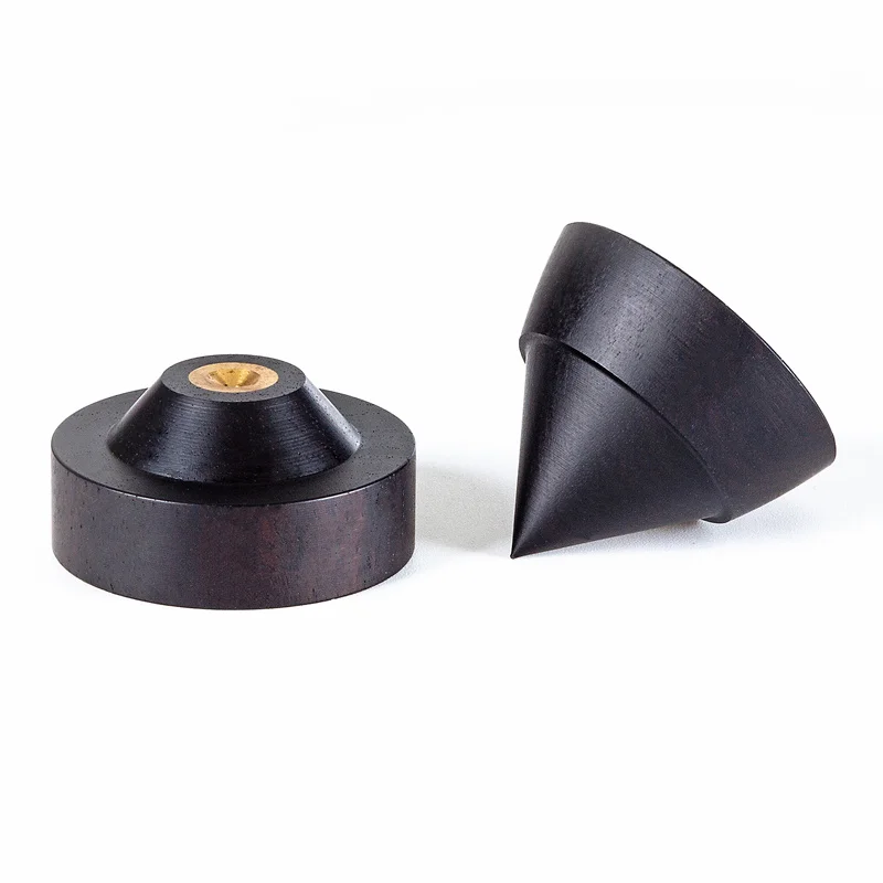 33 мм Ebony Wood Speaker Spike Pad громкий динамик коробка усилителя ударопрочная подставка