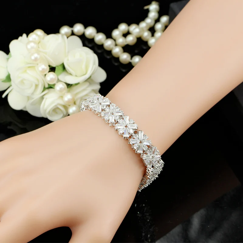white gold bracelet