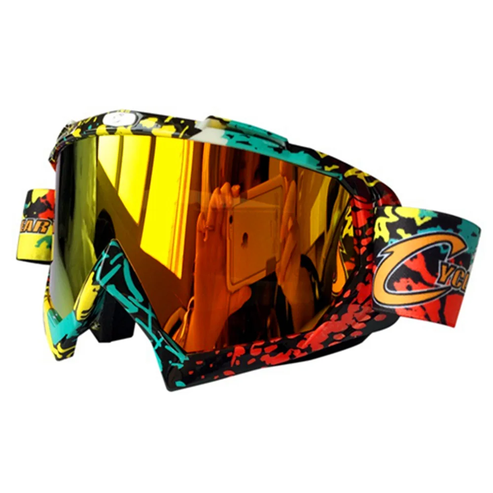 

Men's Anti-fog UV400 Motocross For Motorcycle Goggles Off Road Auto Racing Mask Glasses Sunglesses Protective Eyewear