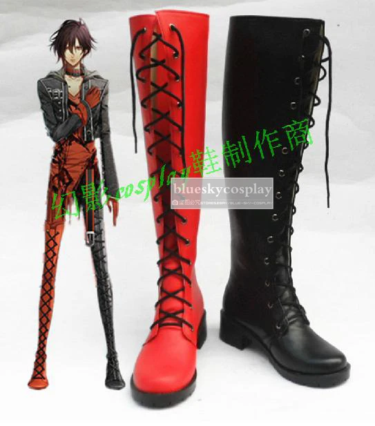 Amnesia SHIN Cosplay Shoes Boots Custom Made Amnesia SHIN Cosplay Shoes Boots Custom Made