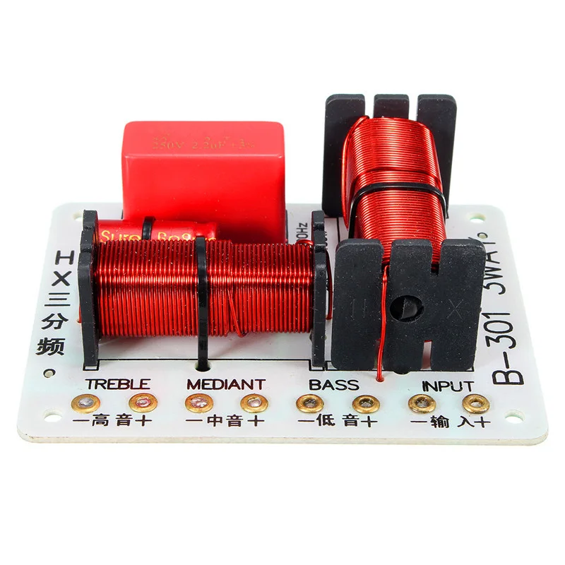 3 полосный кроссовер LEORY 150 Вт мультидинамик блока аудио Частотный разделитель