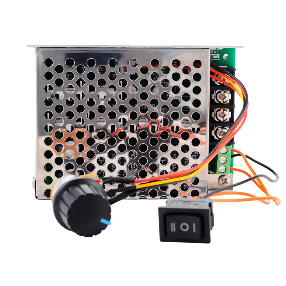 Max 40A 10V-50V PWM DC Motor Speed Controller CW CCW Reversible Pulse Driver