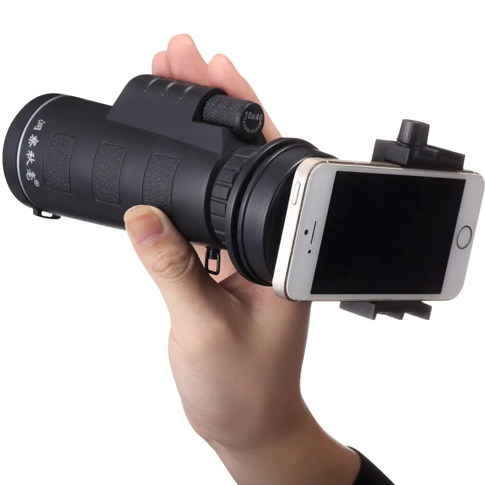 Portable Phone Holder Mount Binocular Microscope Spotting Scope Telescope Clip Bracket Adapter Universal For Mobile Phones #N