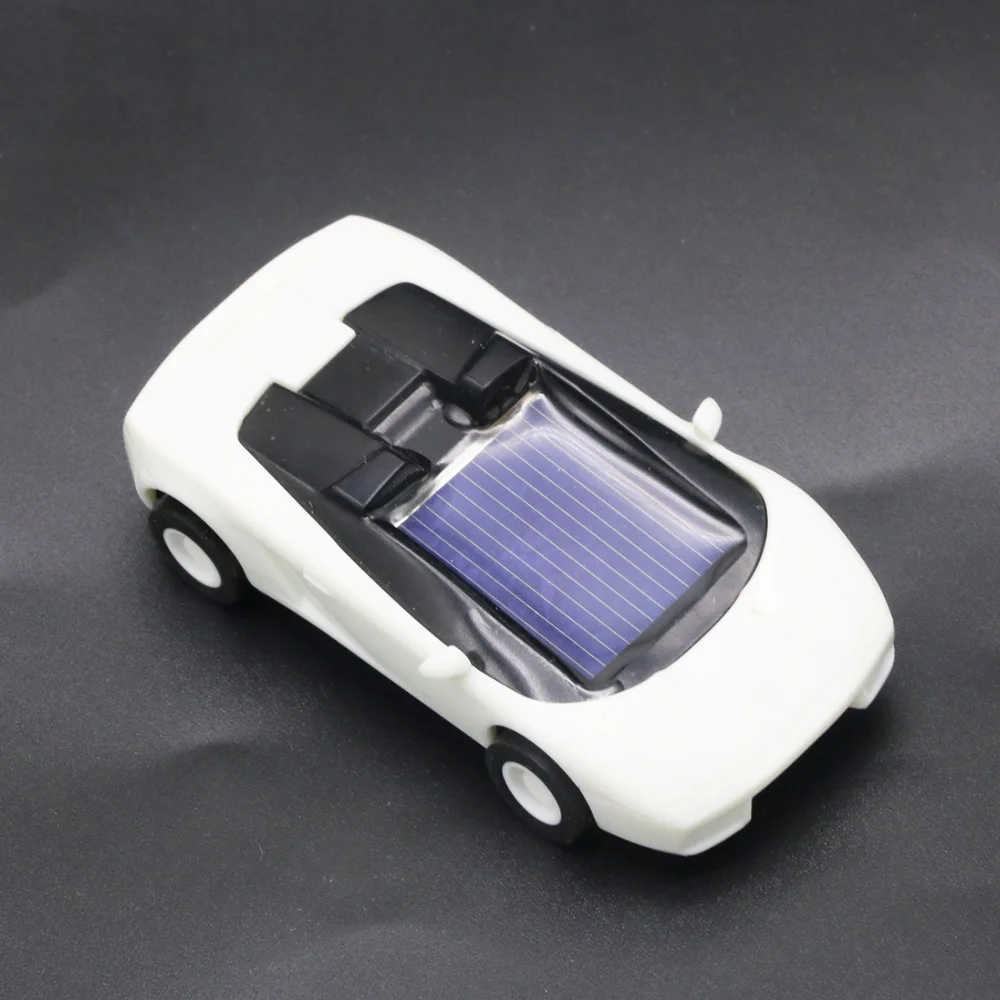 Solar Power Charging Toys Small Sports Car Children Kids Fashion Educational Toys Energy Cricket Christmas Gift Toys