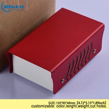 Железная электрическая коробка diy Распределительная коробка для электропитания железная распределительная коробка DIY инструмент Железный доводчик 120*80*48 мм