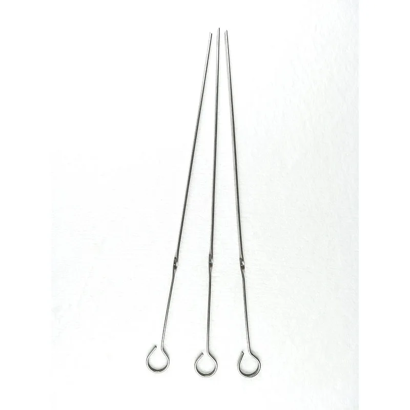 8pcs/Set 12.99''(33cm) BBQ Rack Skewer Handle Stainless Steel Skewers Barbecue Skewers Set Kebab Kebob Stick