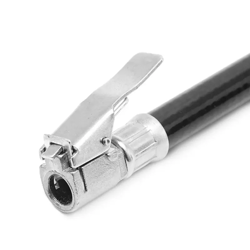 

1PC Zinc Alloy Car Air Rubber Hose Lock on Clip Chuck Tire Inflator Self-locking Tire Chuck Tool Garage Equipment Tools