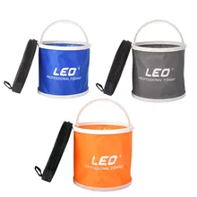 Высокое качество Открытый Холст ведро складной ведро Портативный Кемпинг Туризм РЫБАЛКА ВЕДРО pesca снасти инструменты