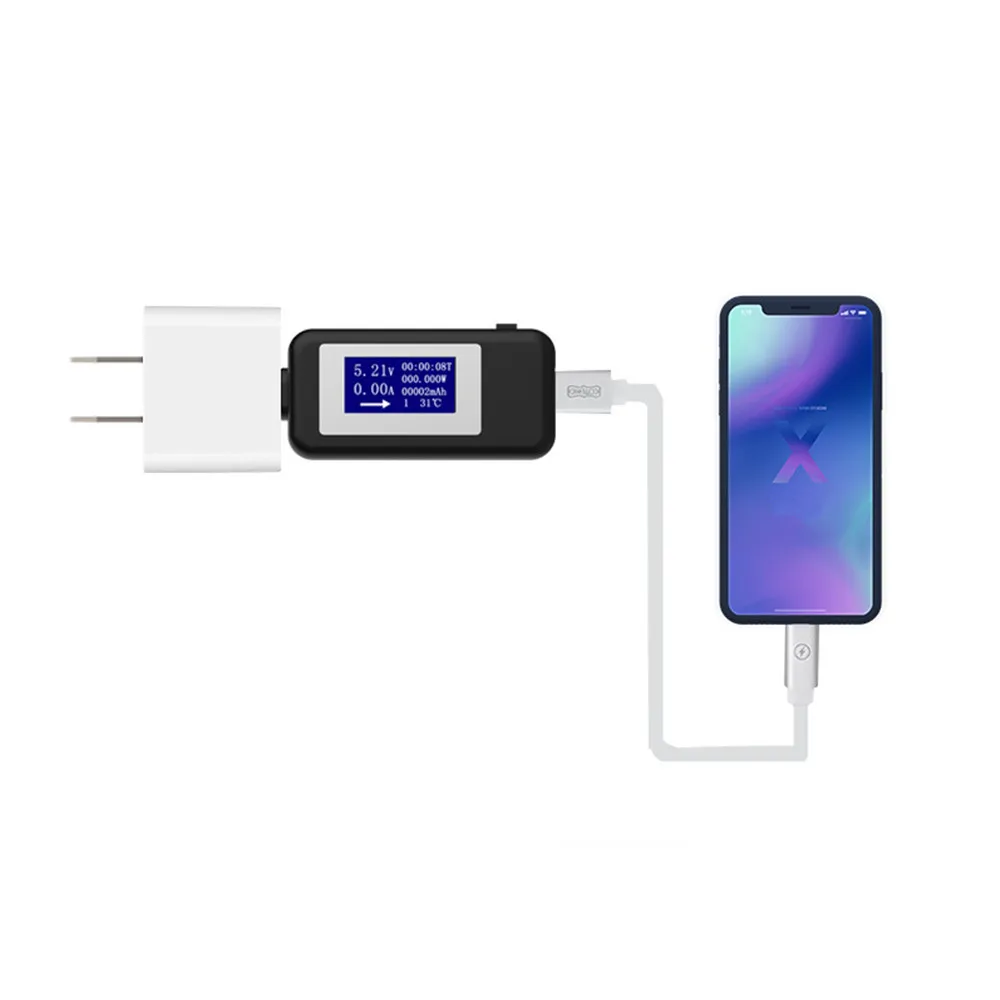 Тип-c USB Тестер DC 4-30 в цифровой вольтметр Amperimetro voltagecurent метр амперметр детектор power Bank индикатор зарядного устройства