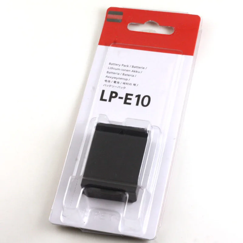 LP-E10 LP E10 LPE10 Камера Батарея для цифровой однообъективной зеркальной камеры Canon EOS
