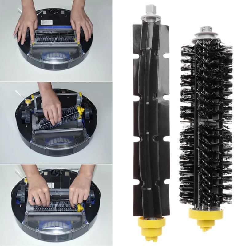 

2019 New 2Pcs/Set Brush For iRobot Roomba 600 700 Series Vacuum Cleaner Parts Replacement Home Vacuum Cleaning Robot Accessory