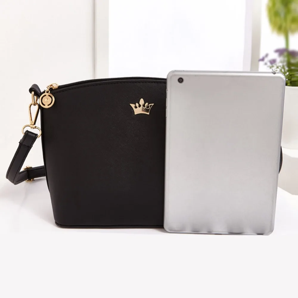 Fashion Woman Leather Bag Brand Imperial Crown Handbag Bolsa Feminina Small Women Messenger Bag Female Crossbody Bag sac a main 