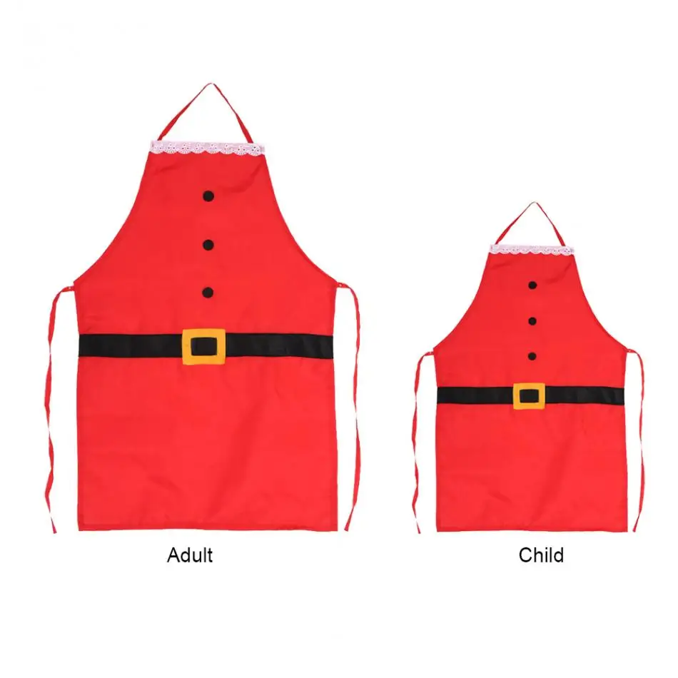 Buy 1Pcs Christmas Decoration Kitchen Aprons Adult