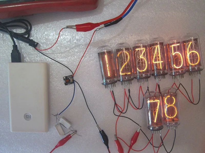 DC 5V 9V до 170V boost высоковольтный блок питания для Nixie трубки светящиеся часы Magic Eye QS30