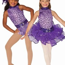 Настоящий купальник балетный один женский хип-хоп Джаз танцевальная одежда сексуальные костюмы для выступления Детский костюм