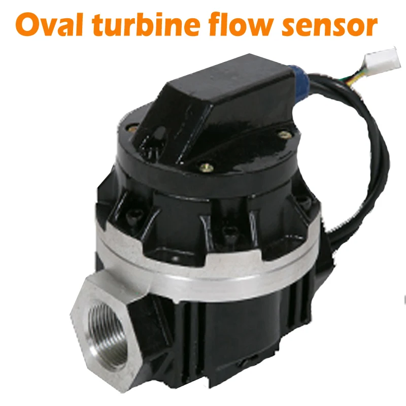 Liquid turbine flow meter digital flowmeter pulse output OGM Electronic