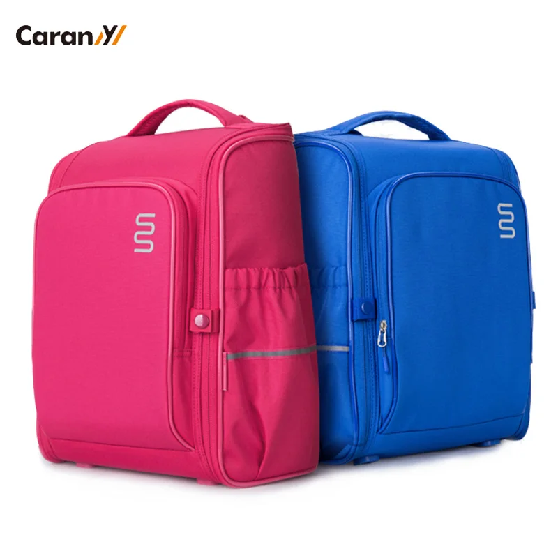 

Caran-Y Orthopaedic Backpack 2-4 Grader Girl bag School Backpack Multi-functional School bags for girls Travel Bags CX2714