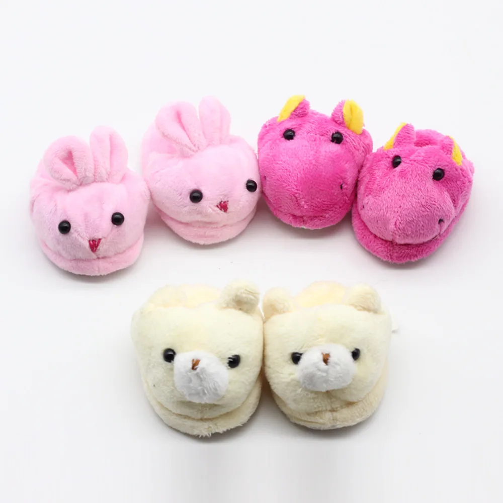Doll Rabbit Slippers Fit 18 inch Girl Doll Or 43cm Baby Doll Slippers