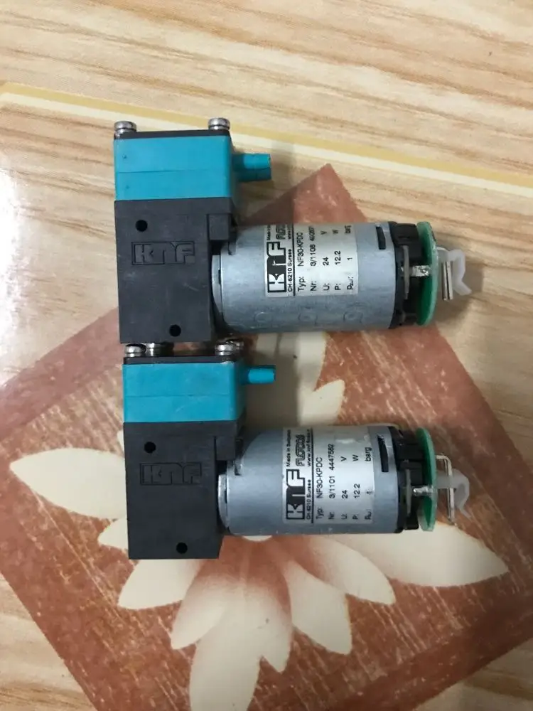 Быстрая доставка бесплатная Мини вакуумный насос KNF NF 30 KTDC диафрагменный 24 В