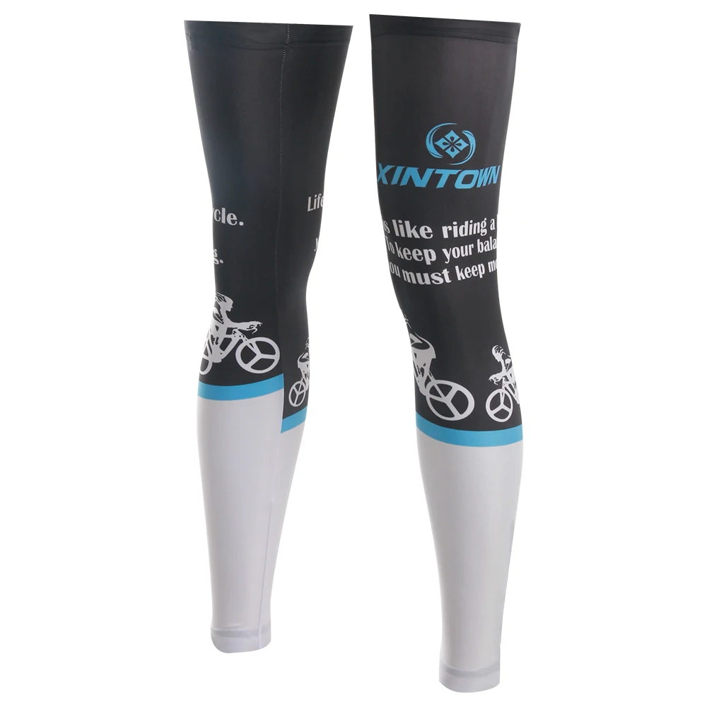 New Breathable warmth Men's Cycling Leg Warmers Bicycle Leg Sleeve Set