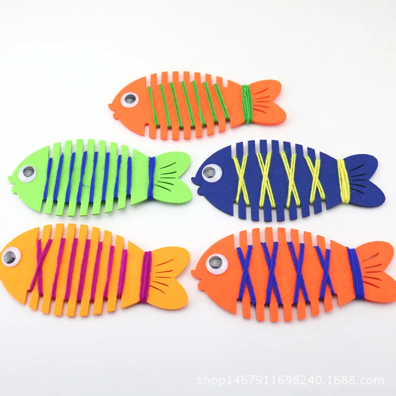 Kindergarten-Wrapped-Threading-Wear-Line-Fish-Manual-Game-Puzzle-Early-Learning-Education-Toys-Montessori-Teaching-Aid