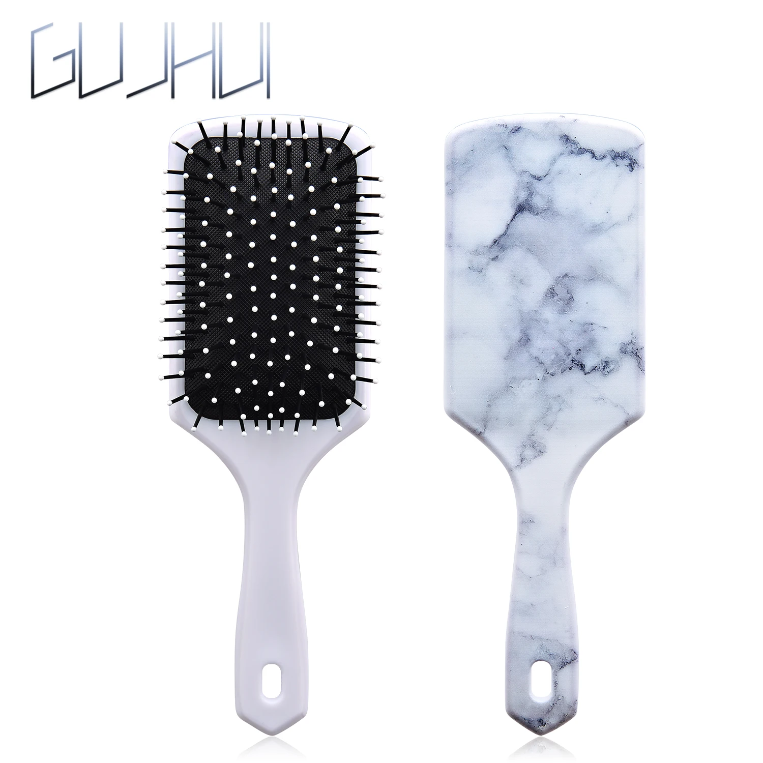 

Marbling Professional Exquisite Cute Useful Massage Comb Salon Styling Hair Brush Detangling Combs Hair Styling Tool