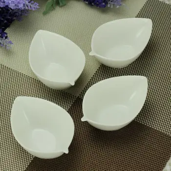 

Bone China White ceramic bowl leaves shape food bowl kitchenware salad bowl