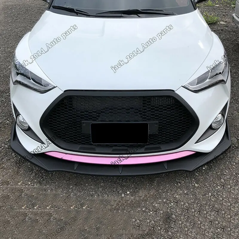 Юбка переднего бампера для губ средства ухода за кожей комплект для Hyundai Veloster 2011 2012 2013