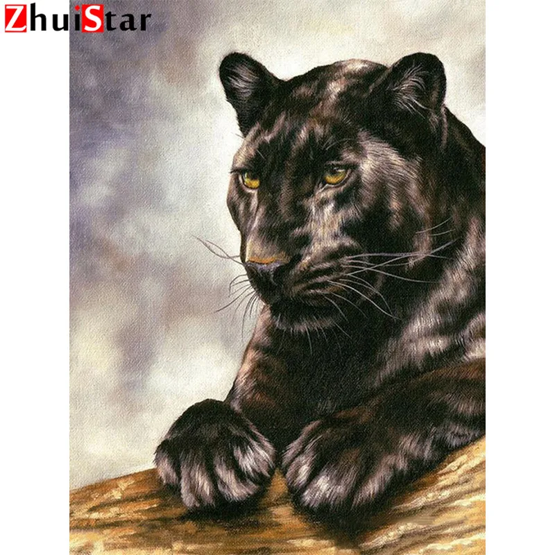 

5D Diamond Painting Full Square Animal Tiger Embroidery Sale Diamond Mosaic Picture Rhinestone Home Decor Drop Ship ZWQ