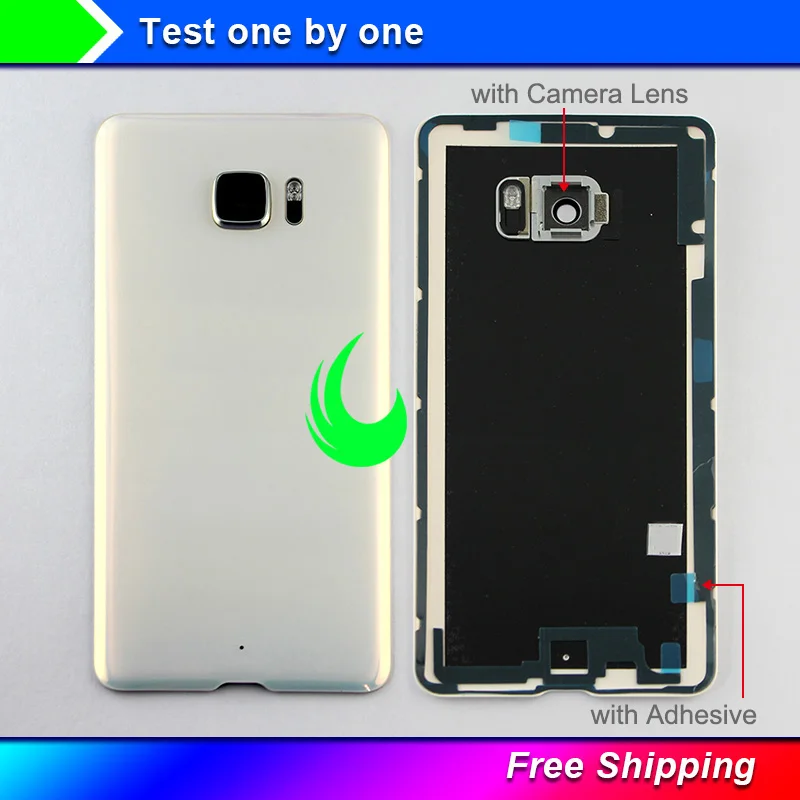 

Original Back Rear Housing Case For HTC U Ultra Back Cover Glass Battery Door with Camera Lens For U Ultra Battery Cover