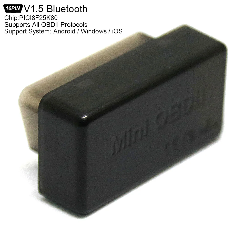 Подходит для ELM327 V1.5 obd2 wifi сканер automotivo автомобильный диагностический инструмент OBD 2 escaner automotriz vag для IOS Windows Android - Цвет: Белый