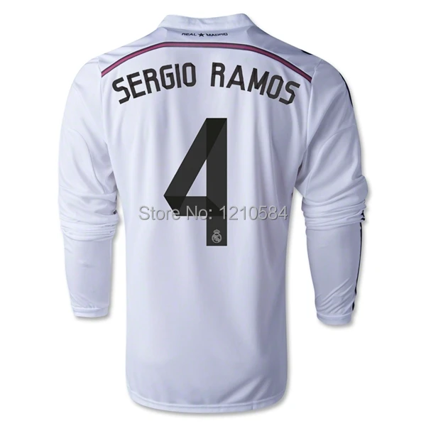 sergio ramos long sleeve jersey
