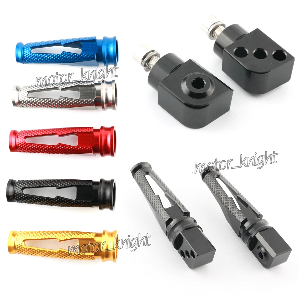 Motorcycle CNC Rear Foot Pegs Footpegs Passenger For KAWASAKI Z900RS