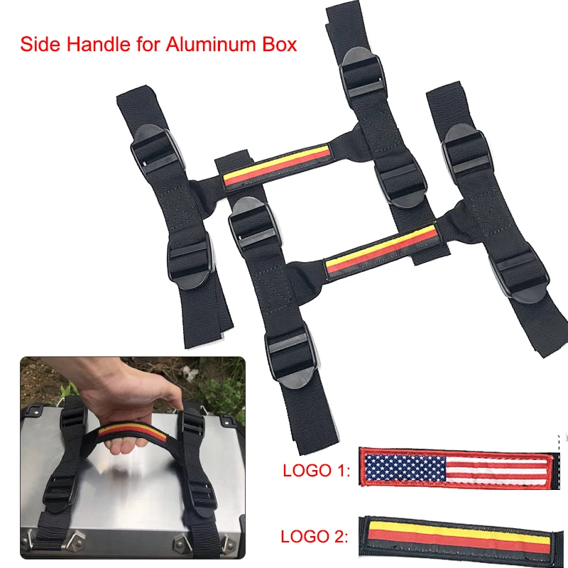 

For Aluminum alloy side box For BMW R1200GS R1250/ADV LC R1200 GS For Honda CRF1000l Africa Twin For Suzuki V-Strom Side handle