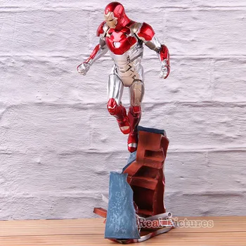 

Marvel Ironman Action Model Toy Tony Stark Spider-man Homecoming PVC Collectible Figure Flying Position Iron Man