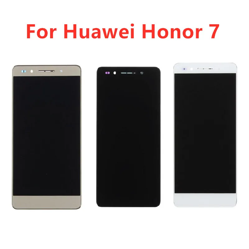 5," для Honor 7 PLk-TL01H PLK-L01 PLK-UL00 PLK-AL10 ЖК-дисплей Дисплей с рамкой для huawei Honor 7 ЖК-дисплей Запчасти для авто