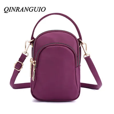 

QINRANGUIO Women Bag Nylon Crossbody Bags for Women 2019 New Casual Women Handbags Simple Style Small Shoulder Bag Women