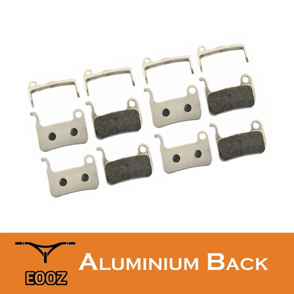 New 10 Pr Lightweight Bike Semi-metallic Disc Brake Pad AL Back For SHIMANO M446