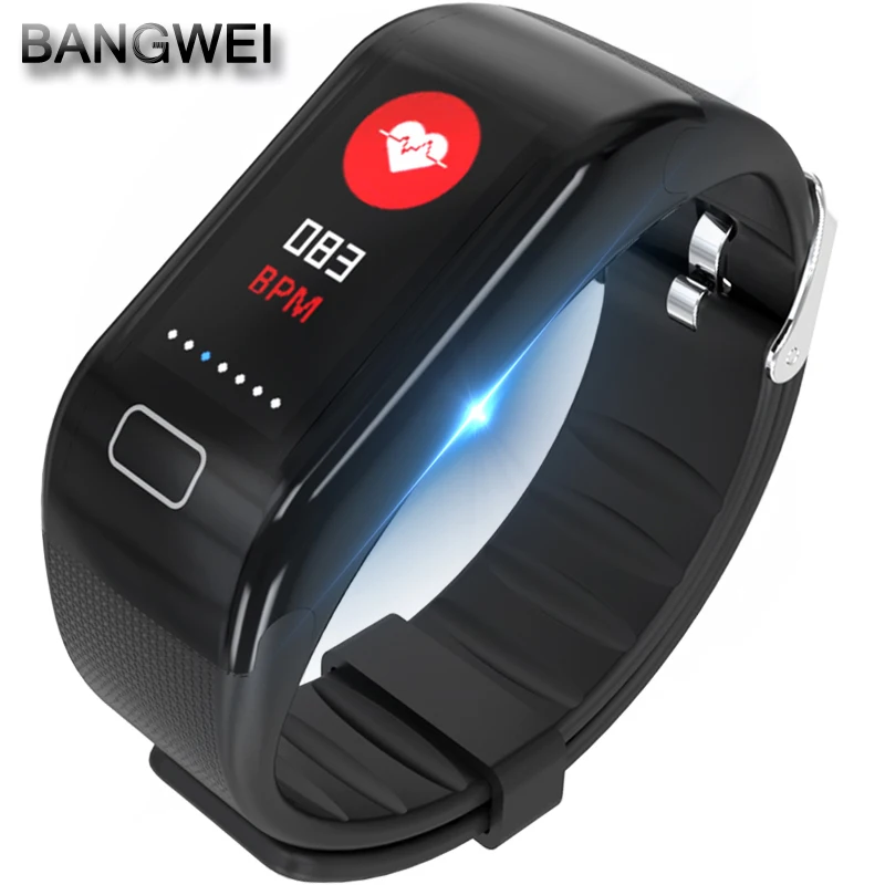 

2018 New Men Women Sport Smart Bracelet IP67 Waterproof Heart Rate Blood Pressure Monitoring Pussela inteligente PK mi band 3