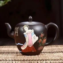 Рекомендуется Исин мастеров все руки чайник НЕОБРАБОТАННАЯ руда kingbox красота плеча чайный набор