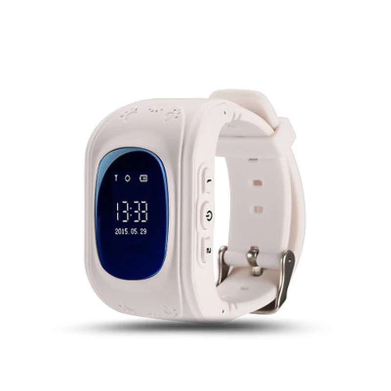 

2018 GPS Positioning Loss of Tracker Smart Child Locator English of The OLED Display SOS Phone Location Search Device LBS GPS