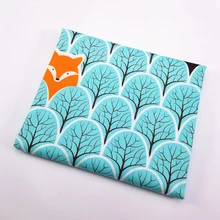 Лоскутная набивная хлопковая ткань, толстая четверть метра ткань для ткани, домашний текстиль для шитья куклы Тильда на выбор 50х40 см